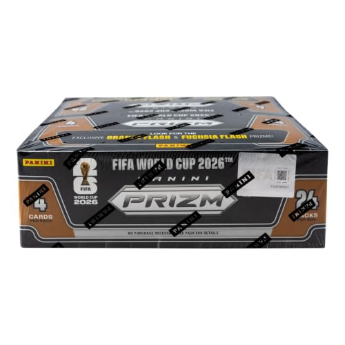 2026 Panini Prizm World Cup Soccer Trading Cards 24 Count Retail Box