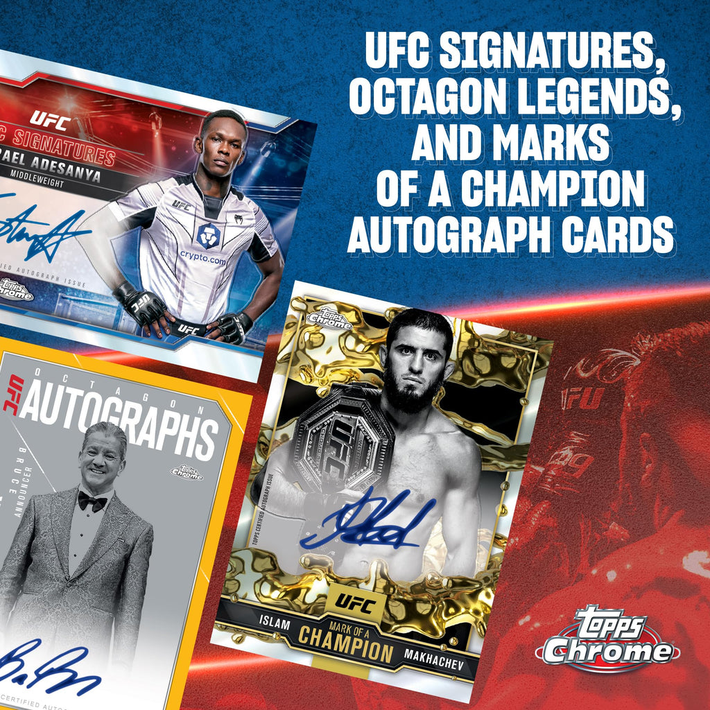 2025 Topps Chrome UFC - Factory Sealed