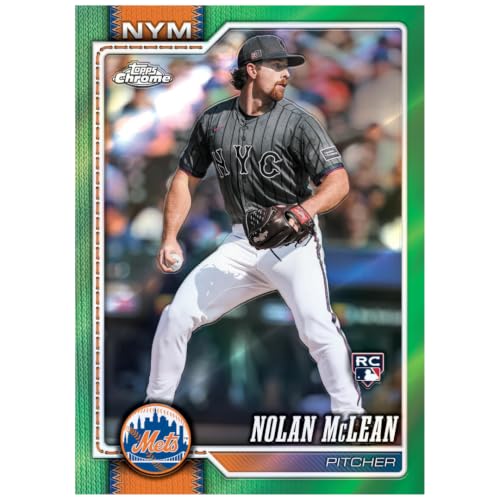 New 2026 Topps Chrome Baseball Hobby Box - Guarantees 1 Autograph Card - Look for Gold Logoman Cards - Rare Relics, Autographs, & Autograph Relic Cards - Stars, Rookies, & Legends - Factory Sealed