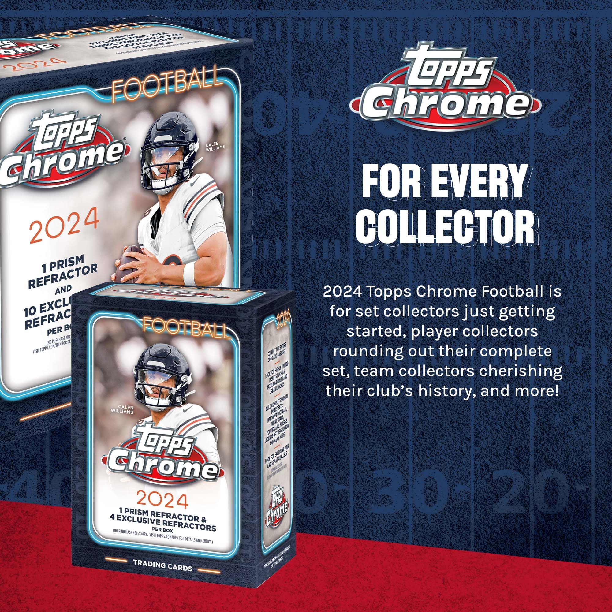 2024 Topps Chrome Football Mega Box
