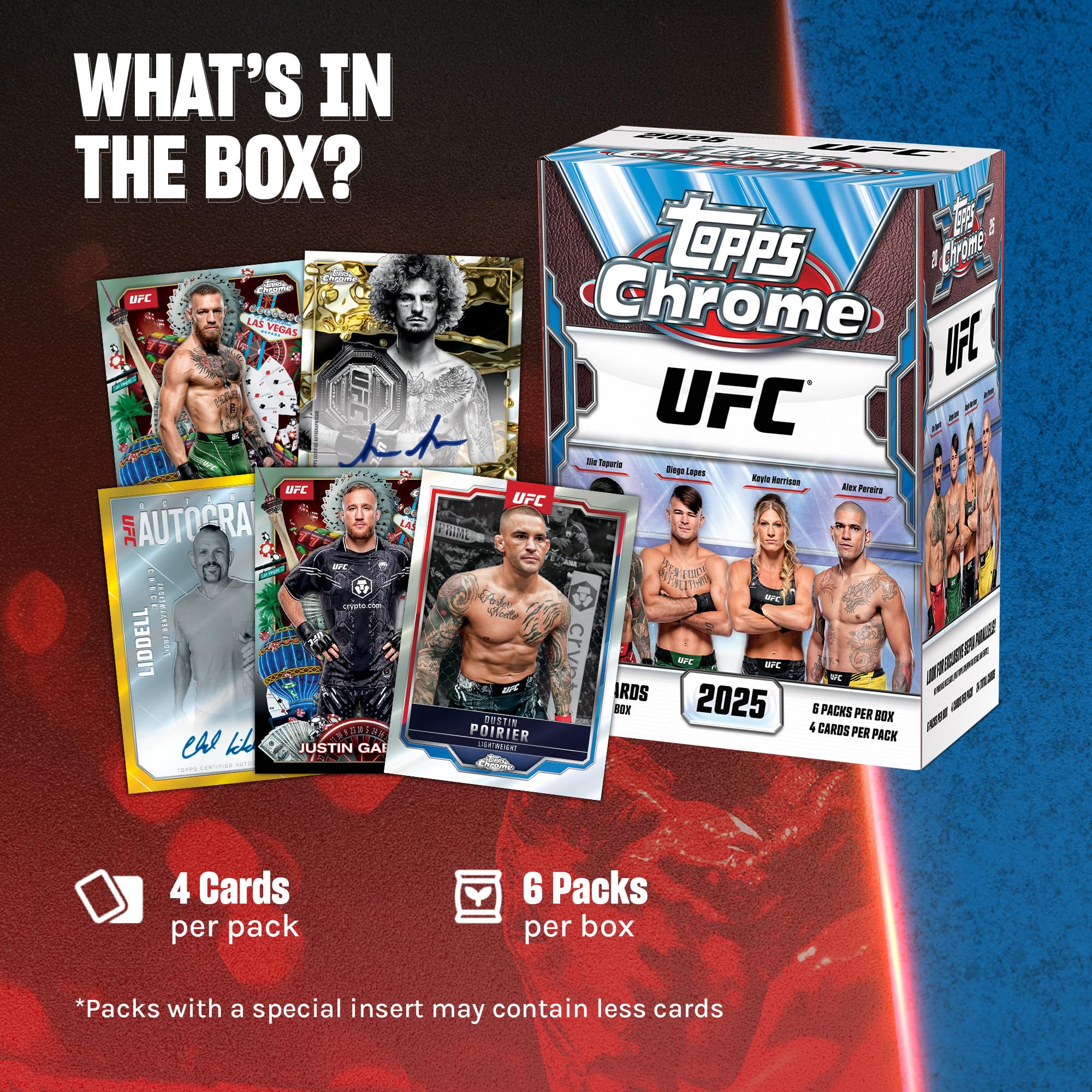 2025 Topps Chrome UFC - Factory Sealed