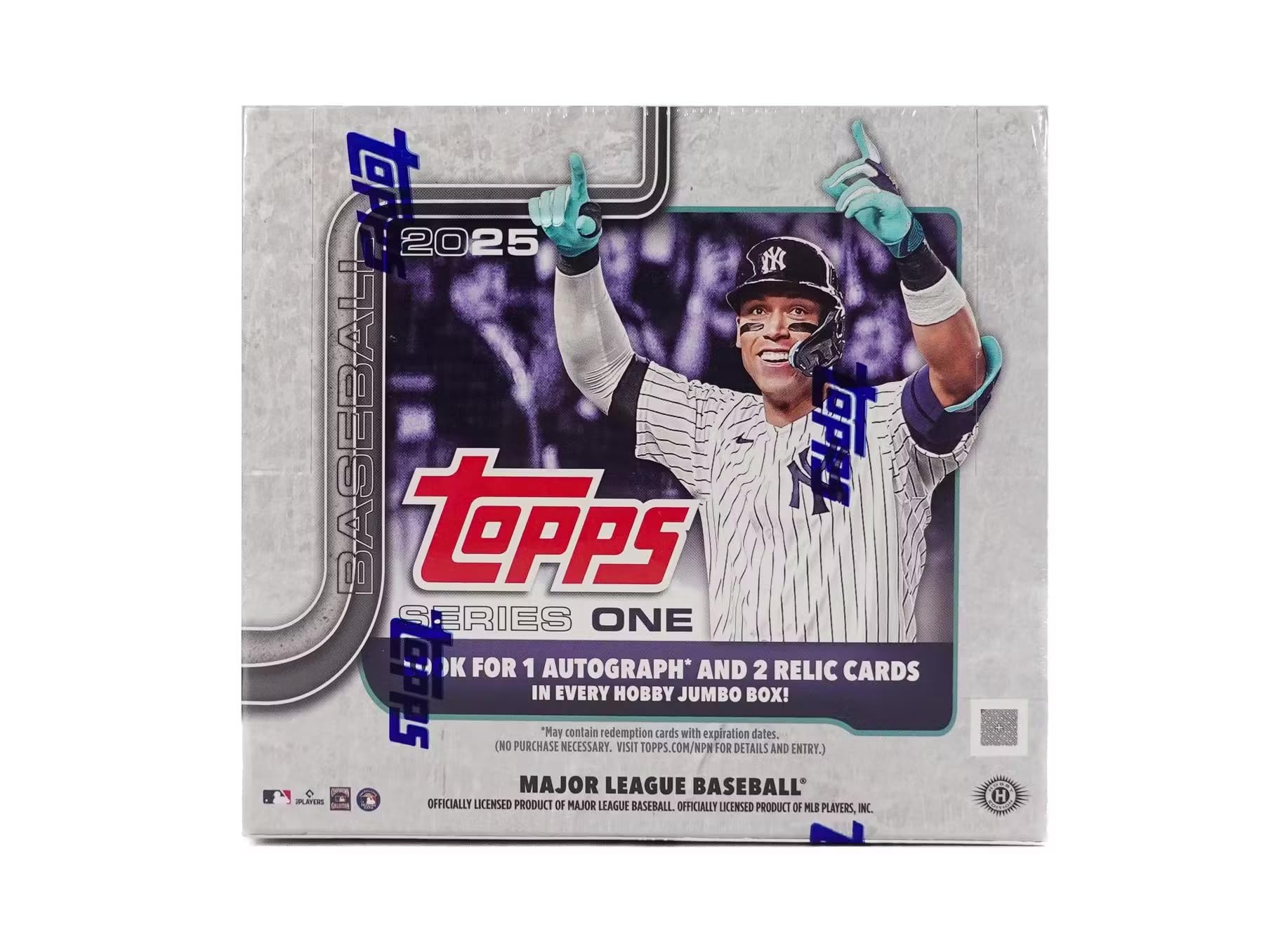 2025 Topps Series 1 Baseball Trading Card MLB Hobby Jumbo 10 Pack Box (1 Autograph & 2 Relics Per Jumbo Box)
