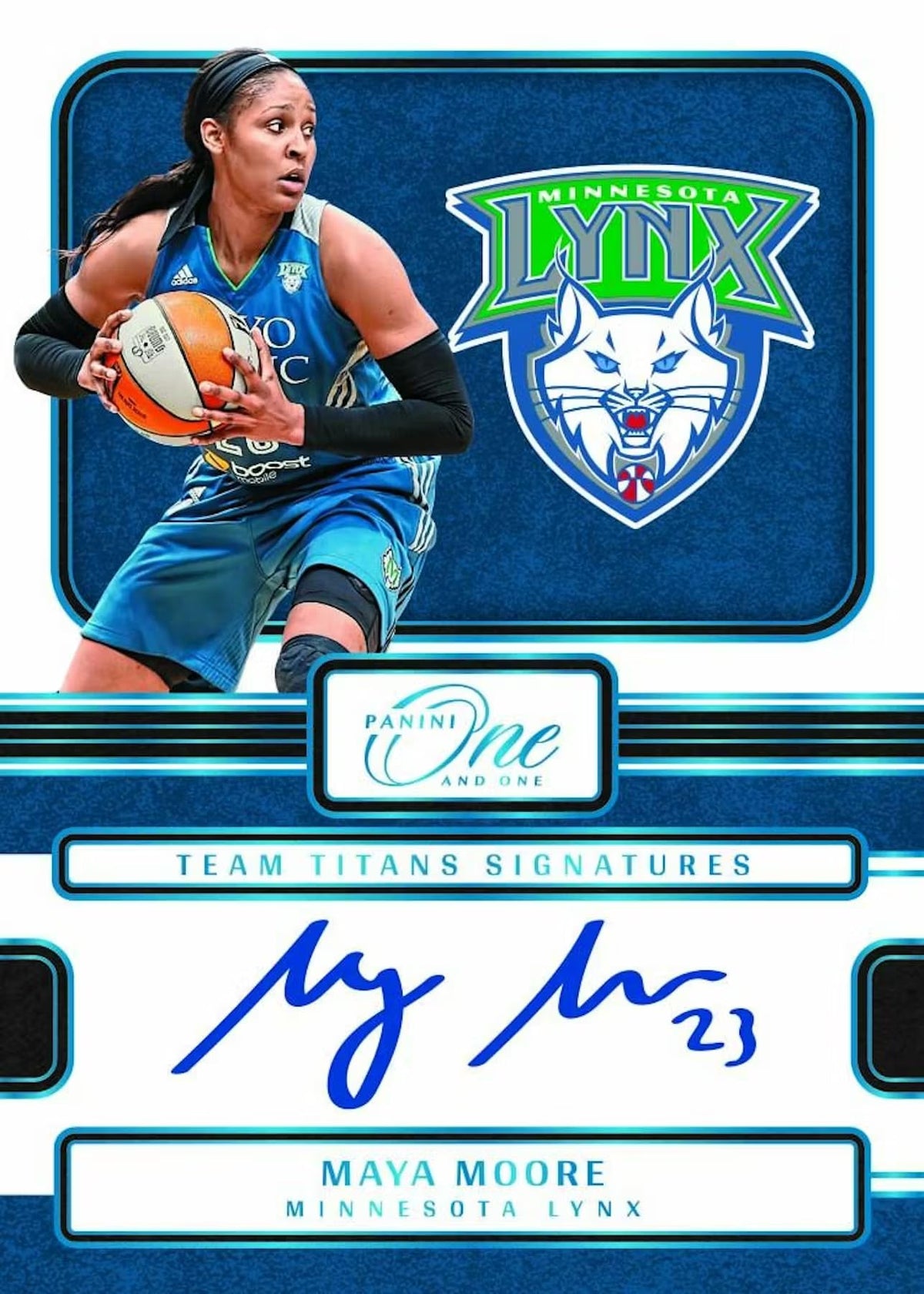2025 Panini One and One WNBA Basketball Hobby Trading Card Box (1 Autograph Card Per Box)