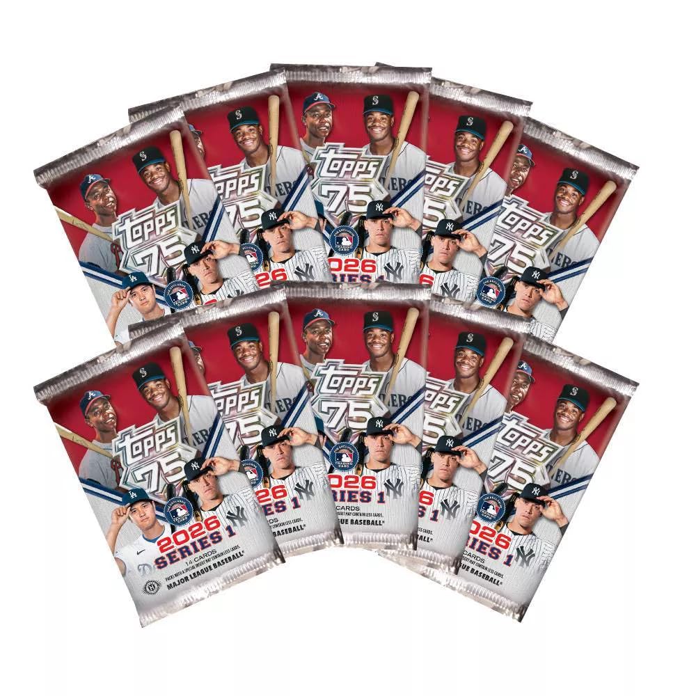 2026 Topps MLB Series 1 Baseball Trading Card Super Box