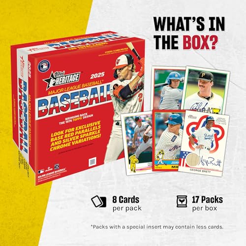 2025 Topps Heritage Baseball - Mega Box