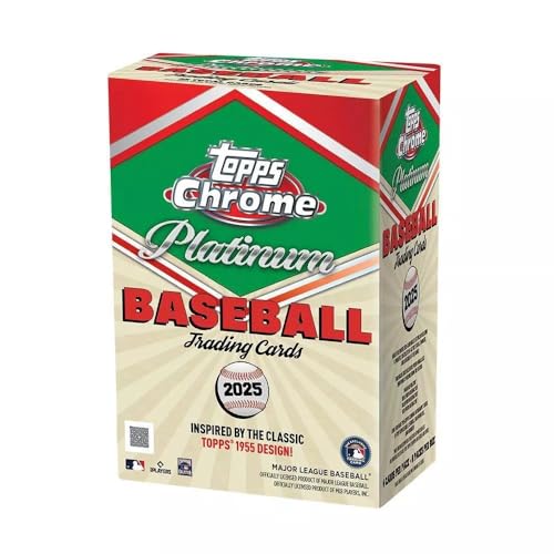 2025 Topps MLB Chrome Platinum 1955 Baseball Foil Blaster Value Box