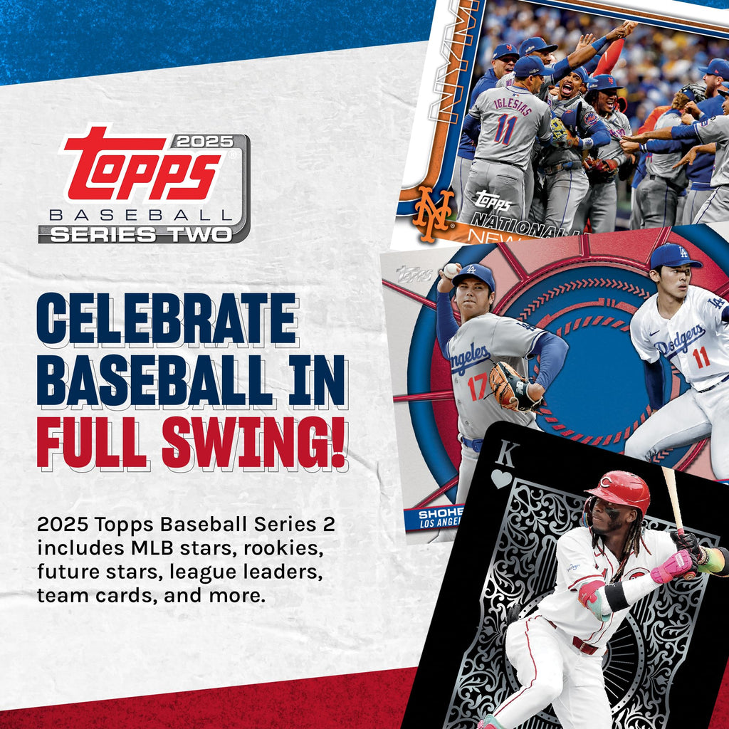 2025 Topps Baseball Series 2 - Factory Sealed - Value Box