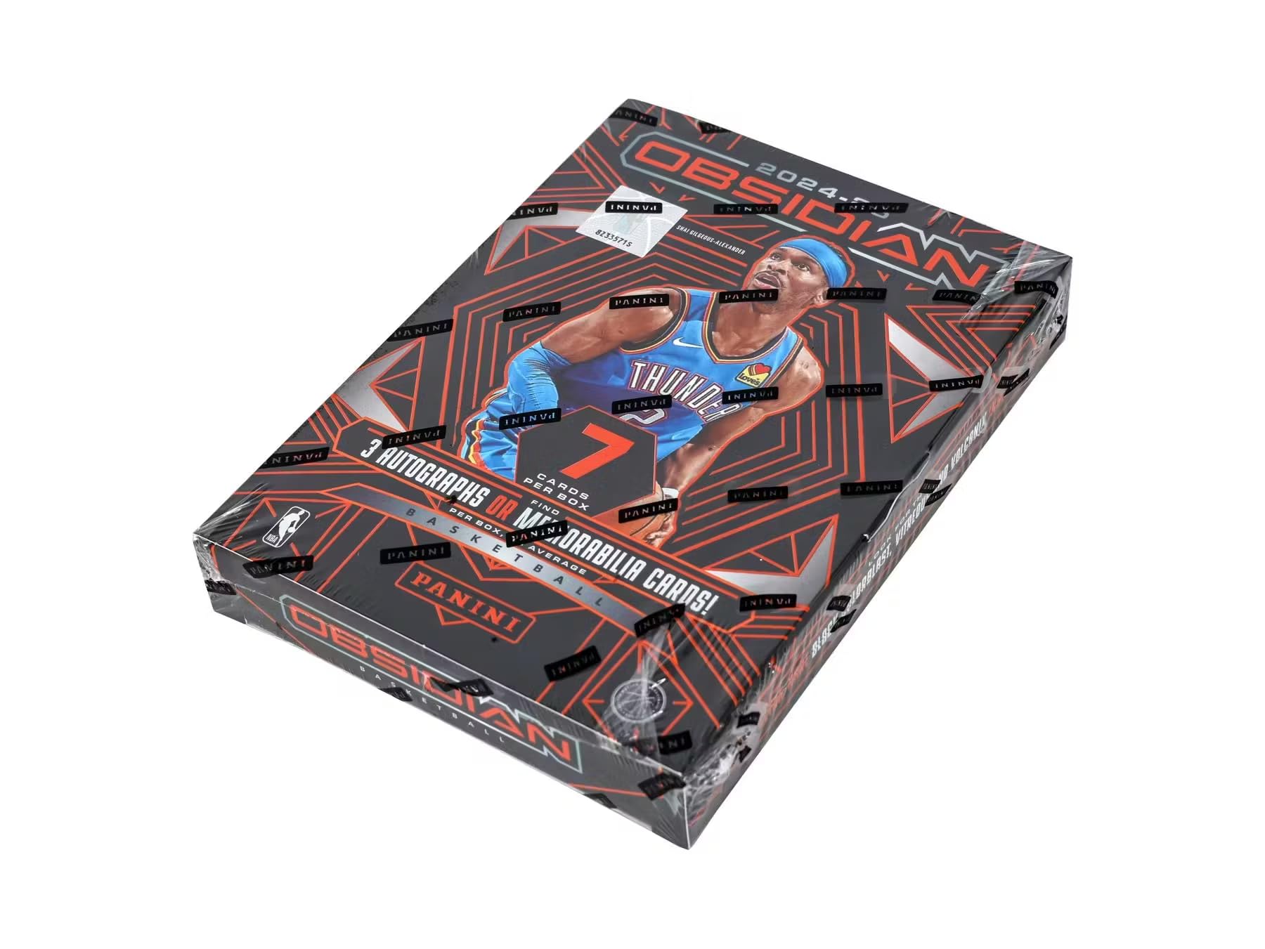 2024/25 Panini Obsidian Basketball Hobby Trading Card Box (2 Autograph Cards Per Box)