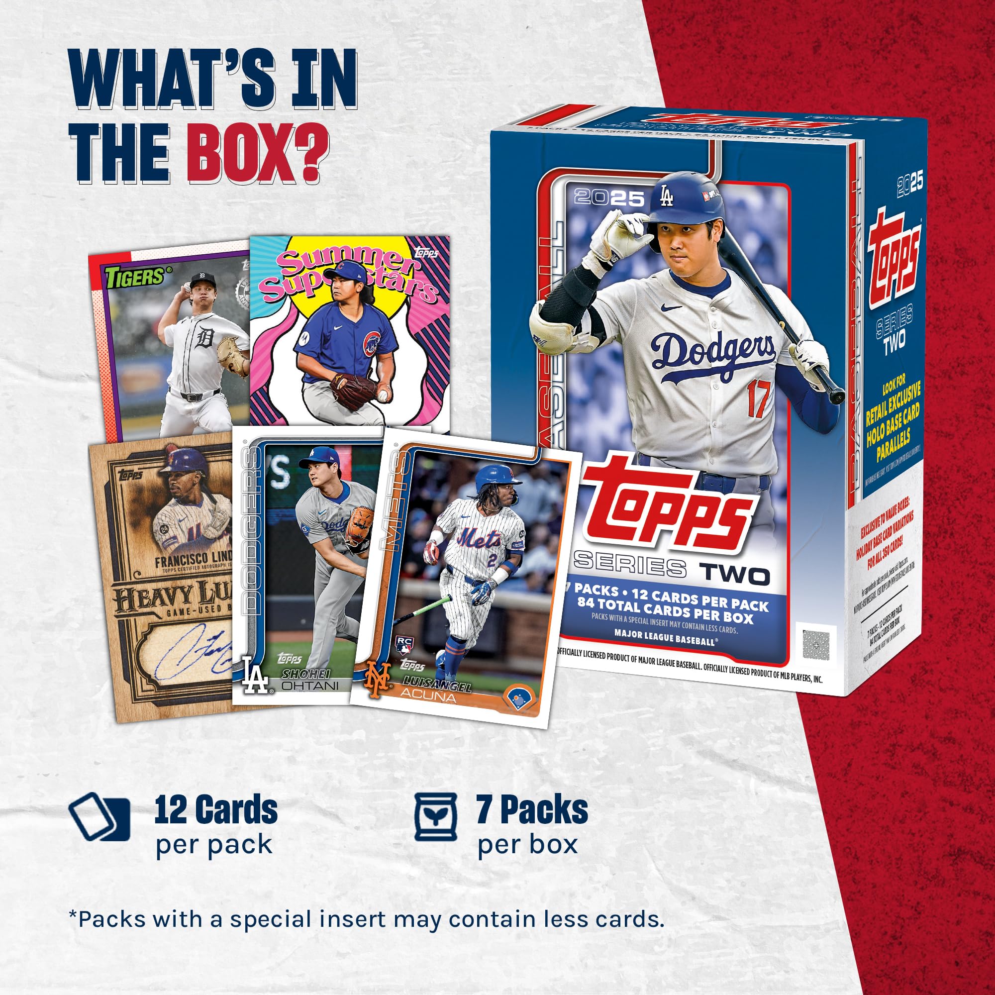 2025 Topps Baseball Series 2 - Factory Sealed - Value Box