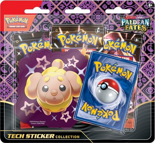 Pokemon: Scarlet & Violet: Paldean Fates Tech Sticker Collection (Random)