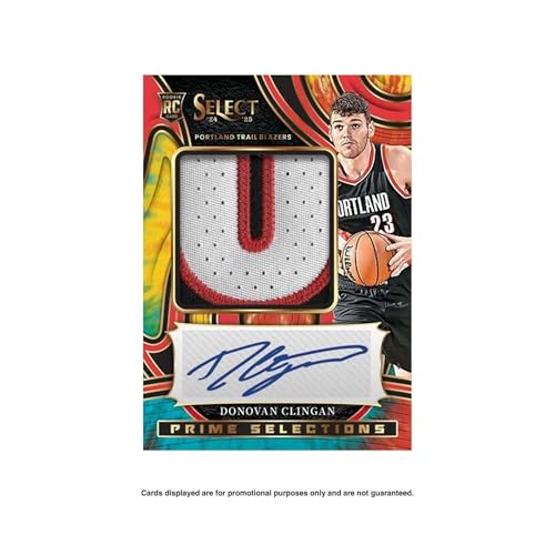 2024–25 Panini Select NBA Basketball Mega Box – Official Trading Cards – Retail Exclusive Blue & Red Prizms, Rookie Cards & Inserts – Sealed Box