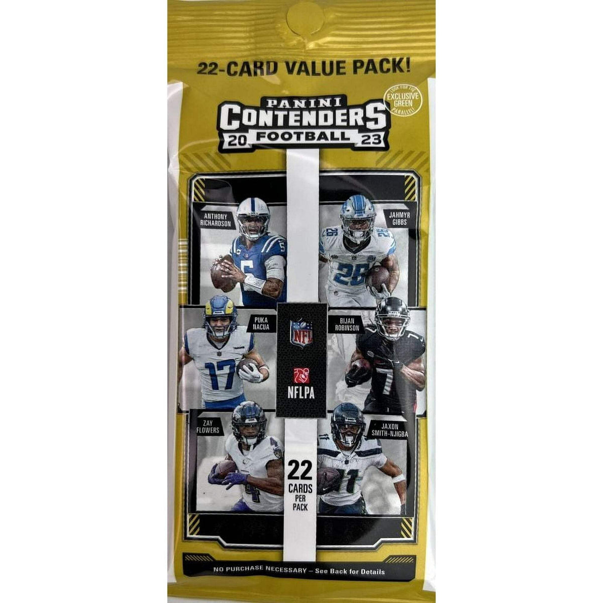 2023 Panini Contenders Football 22 Card Jumbo Value Pack