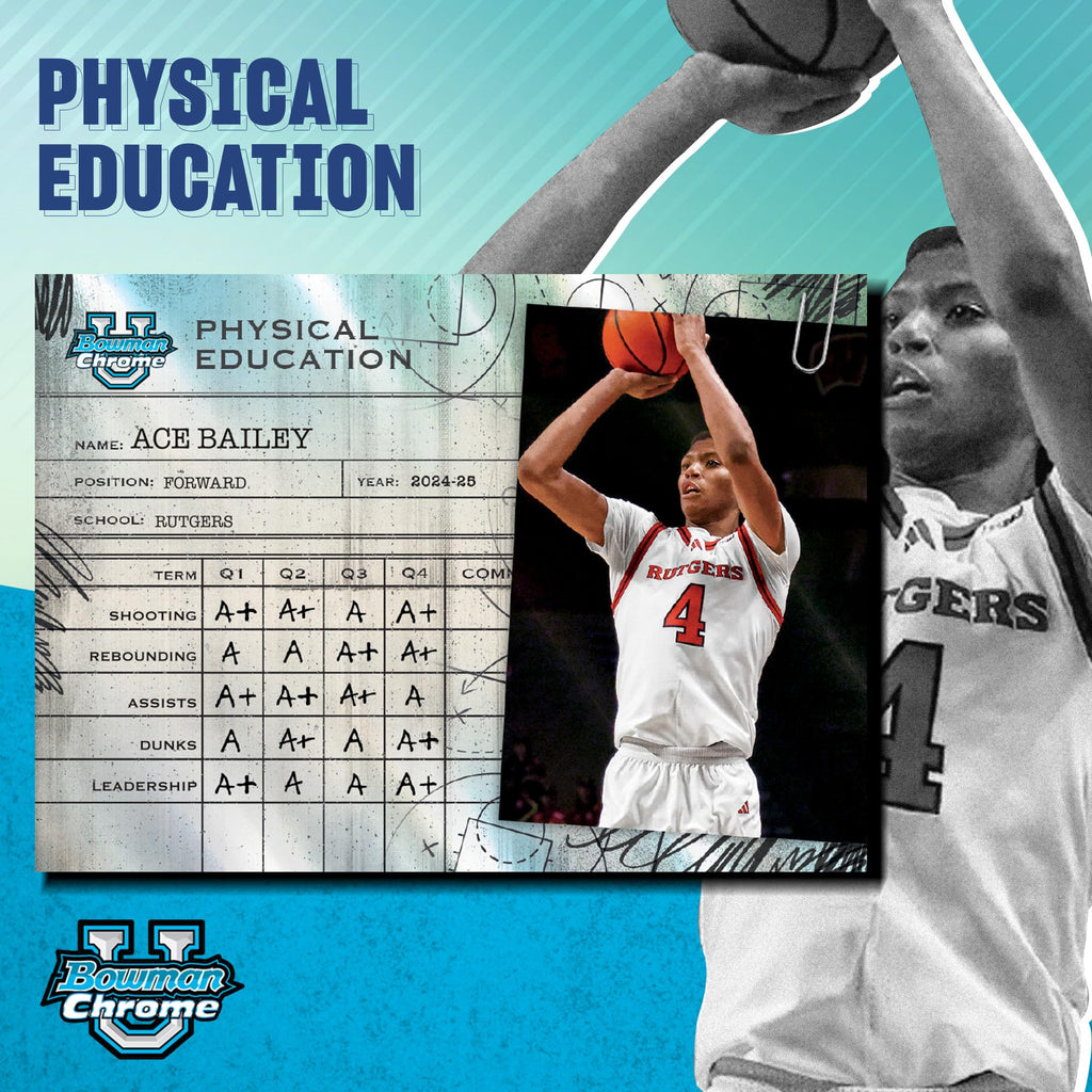 2024/25 Bowman University Chrome Basketball Factory Sealed Mega Box - College Team Sets