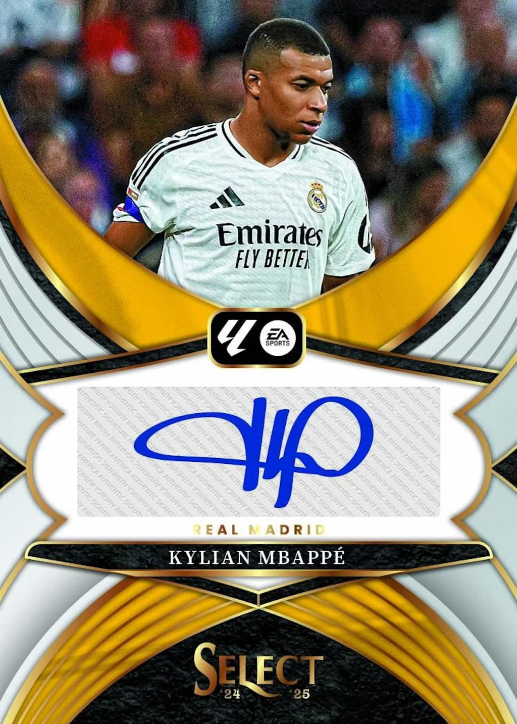 2024/25 Panini Select La Liga Soccer Hobby Trading Card Box (Three Autographs or Memorabilia Cards Per Box)