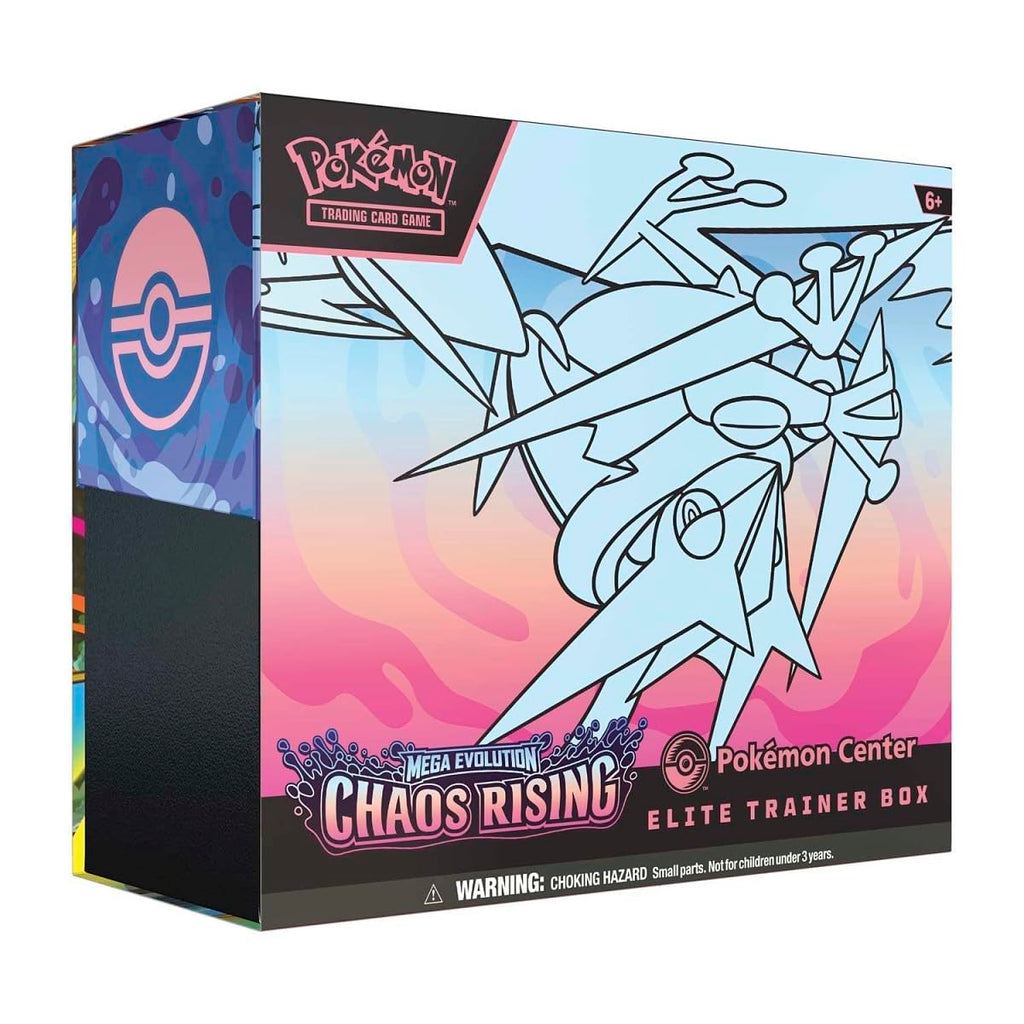 Pokemon TCG: Mega Evolution Chaos Rising Pokemon Center Elite Trainer Box | CR PKC ETB | Exclusive Fennekin Promo | 11 Booster Packs