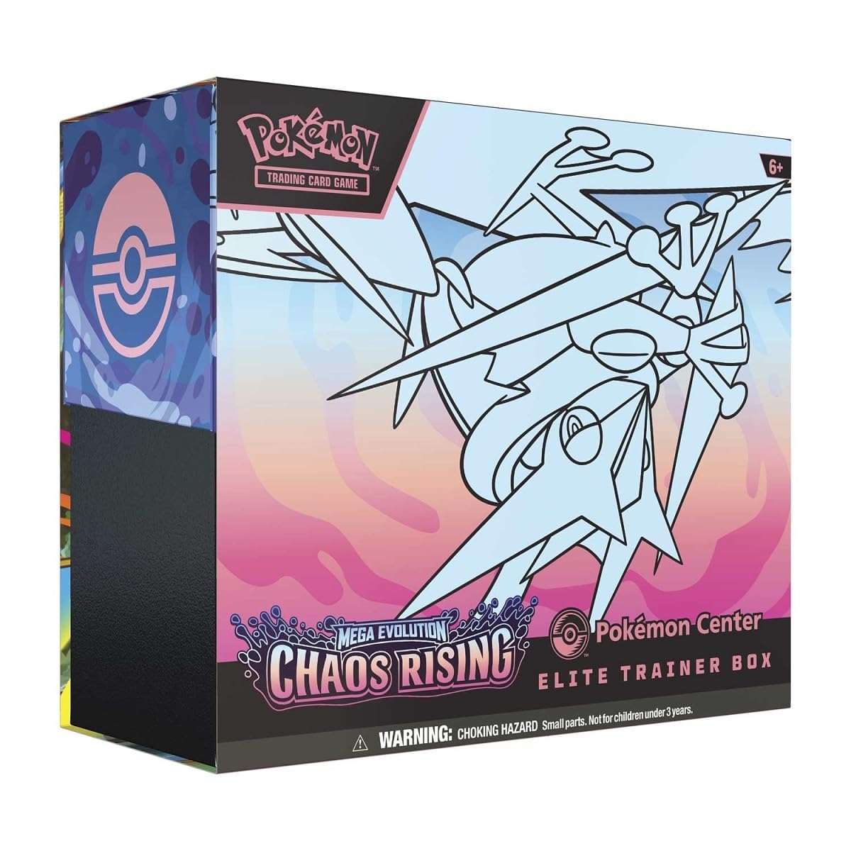 Pokemon TCG: Mega Evolution Chaos Rising Pokemon Center Elite Trainer Box | CR PKC ETB | Exclusive Fennekin Promo | 11 Booster Packs