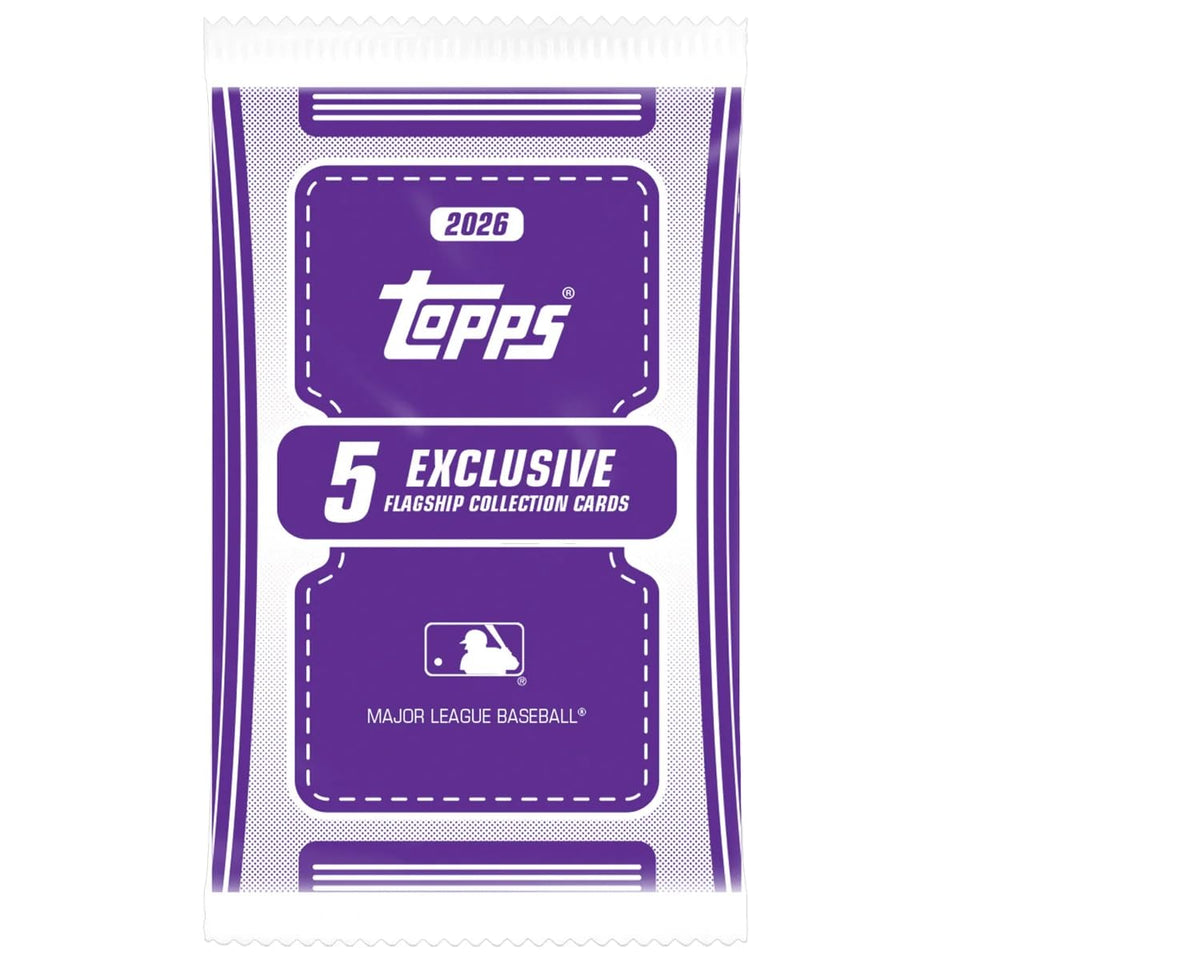 2026 Topps Baseball Series 2 Trading Card Super Box Flagship Collection (3 Exclusive Flagship Collection 5 Card Packs)