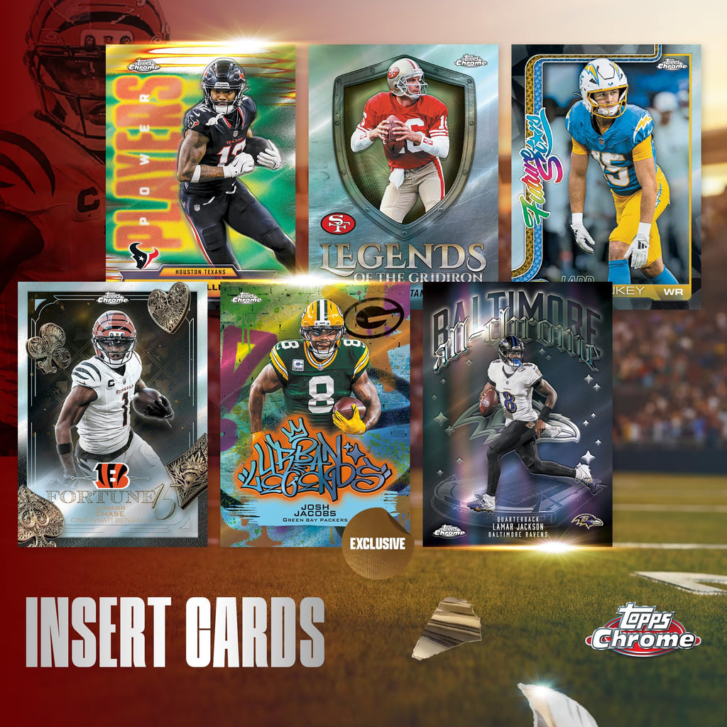2025 Topps Chrome Football - Factory Sealed - Value Box