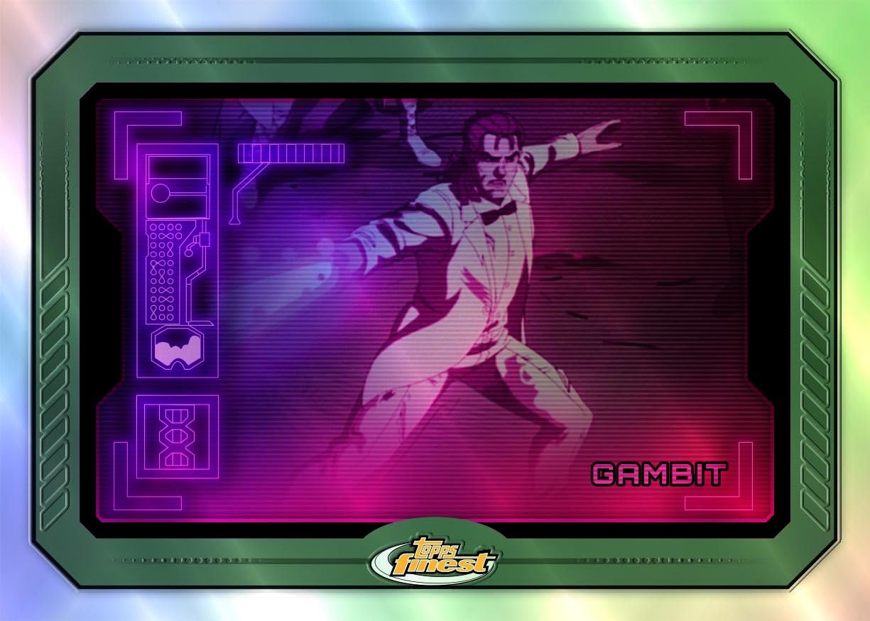 2025 Topps Finest Marvel X-Men '97 Trading Cards Hobby Box