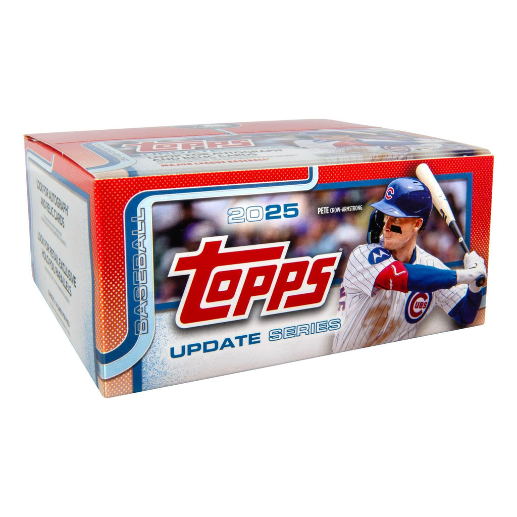 2025 Topps Updates Baseball Trading Cards 20ct Booster Display Box, Look for Rookie Cards!