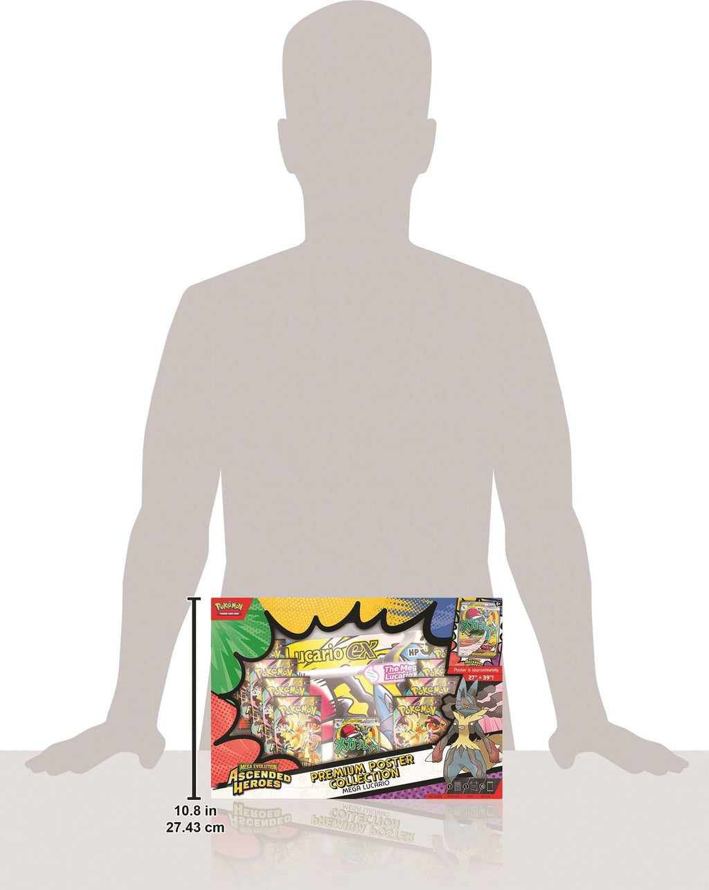 Pokémon TCG: Mega Evolution—Ascended Heroes Premium Poster Collection