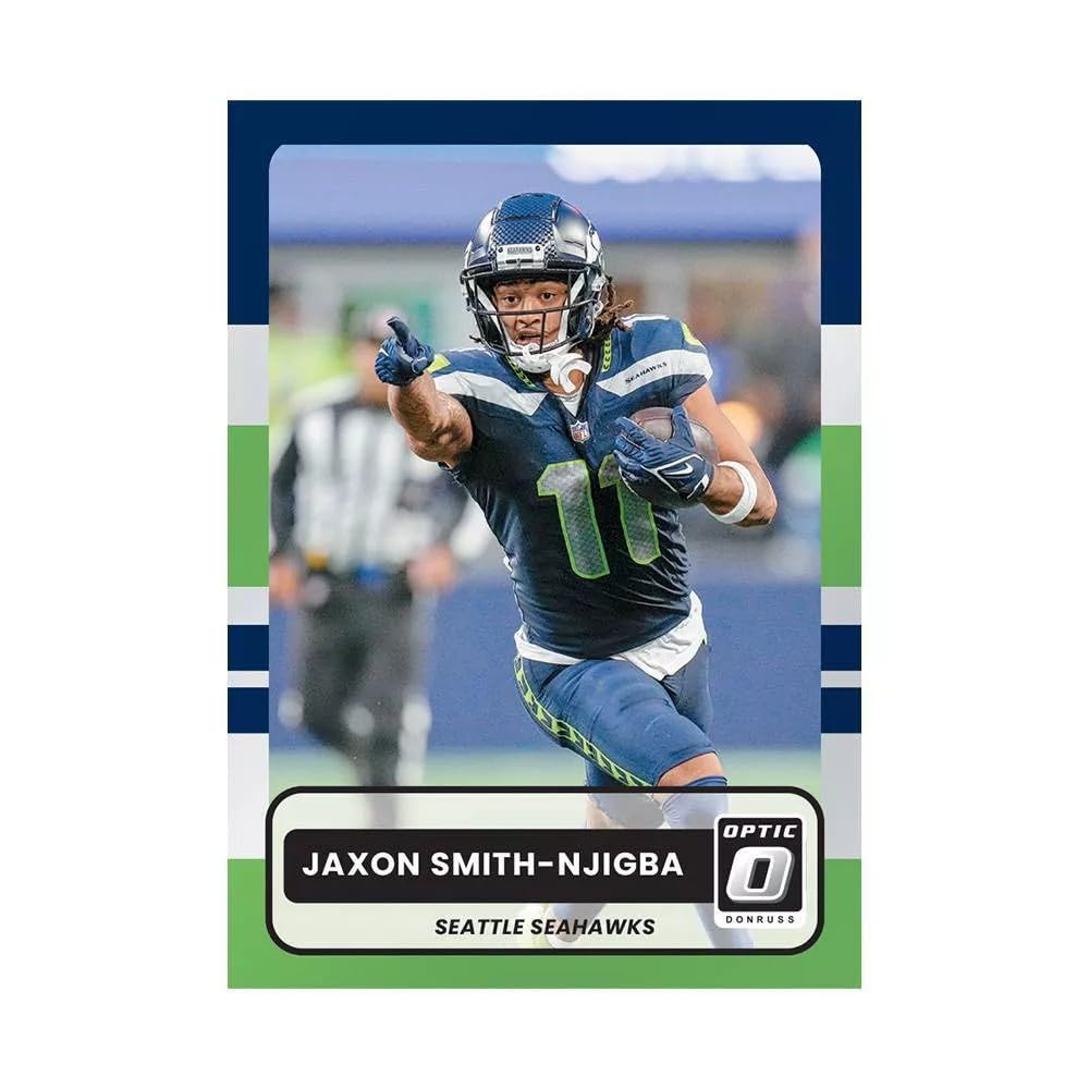2025 Panini NFL Optic Donruss Football Trading Card Mega Box