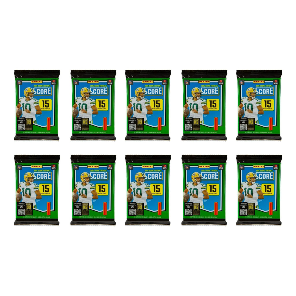2025–26 Panini Score NFL Football Mega Box – Official Trading Cards – Mega Box Exclusive Parallels, Rookie Cards & Inserts – Sealed Retail Box