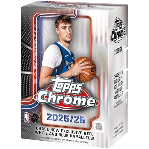2025-26 Topps Chrome Basketball - Factory Sealed - Value Box & Mega Box