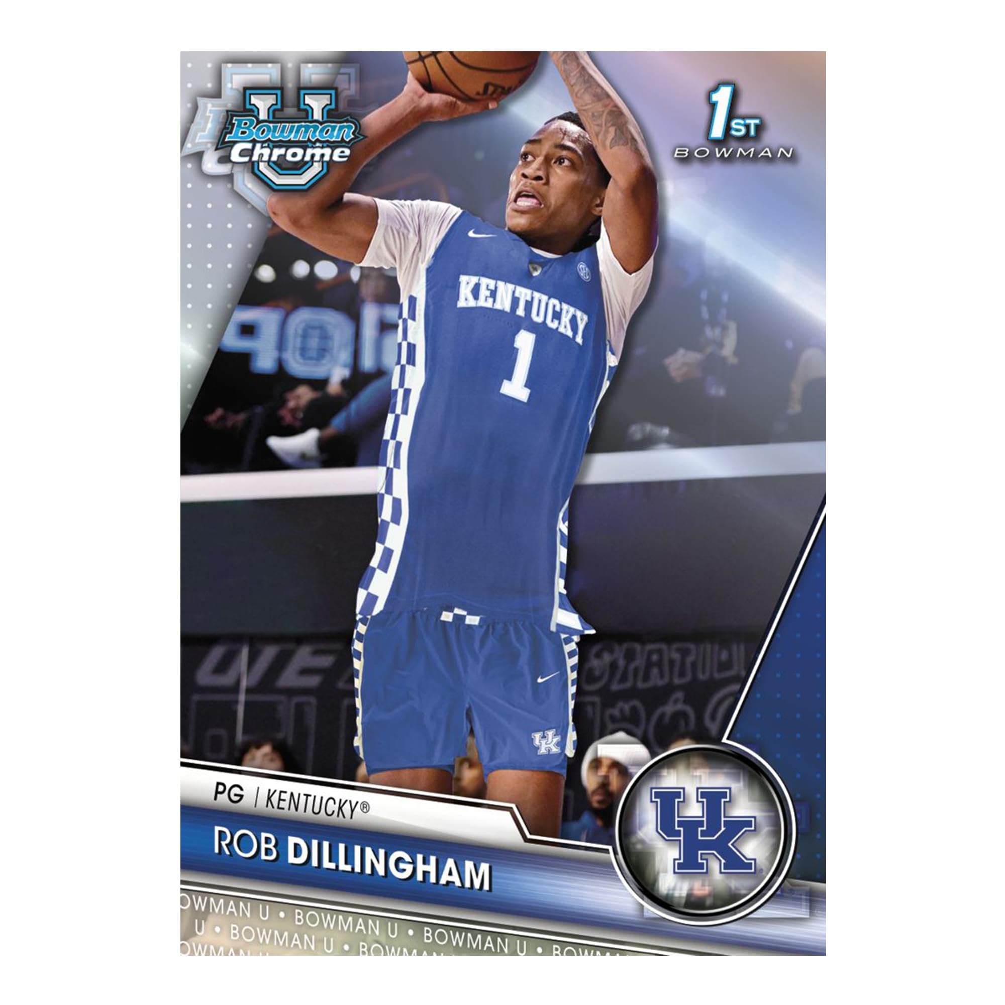 Bowman Chrome 2023/24 University Basketball Value Box - 7 Packs Per Box