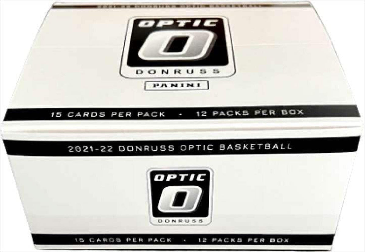2021-22 Panini Donruss Optic Cello Fat Pack Box (12 Packs/15 Cards)