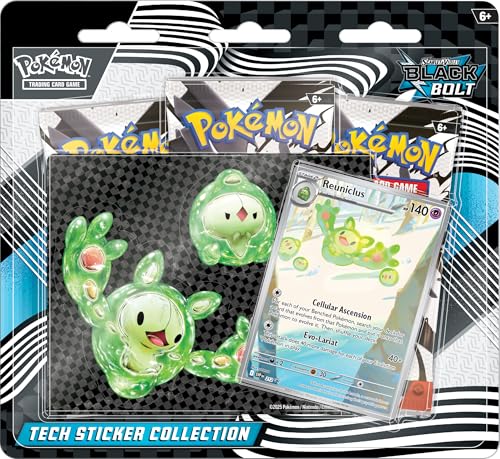 Pokemon TCG Scarlet & Violet 10.5 Black Bolt Tech Sticker Blister