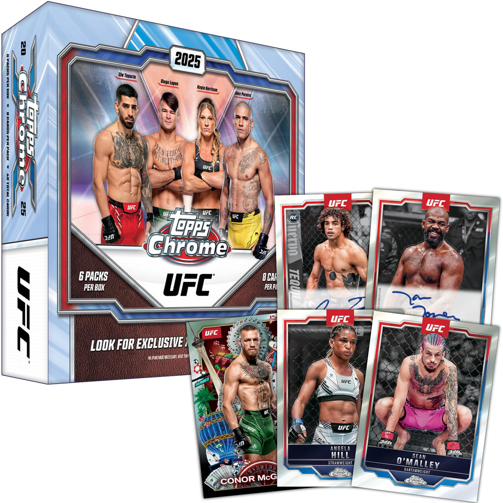 2025 Topps Chrome UFC - Factory Sealed