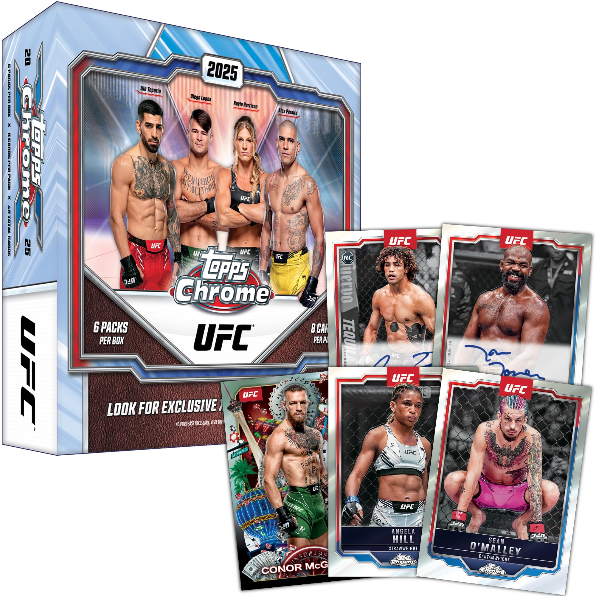 2025 Topps Chrome UFC - Factory Sealed