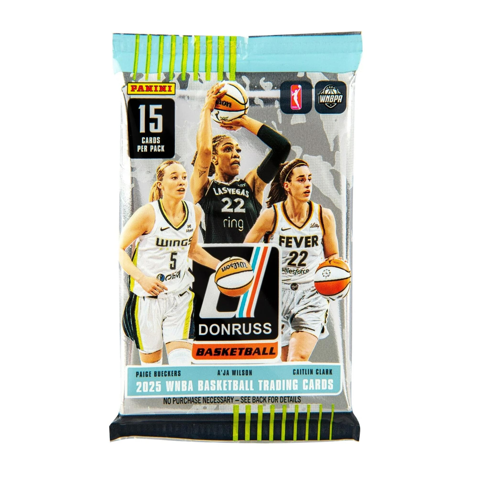 2024–25 Panini Donruss WNBA Basketball Blaster Box – Official Trading Cards – Includes Rookie Cards, Inserts & Parallels – Sealed Retail Box