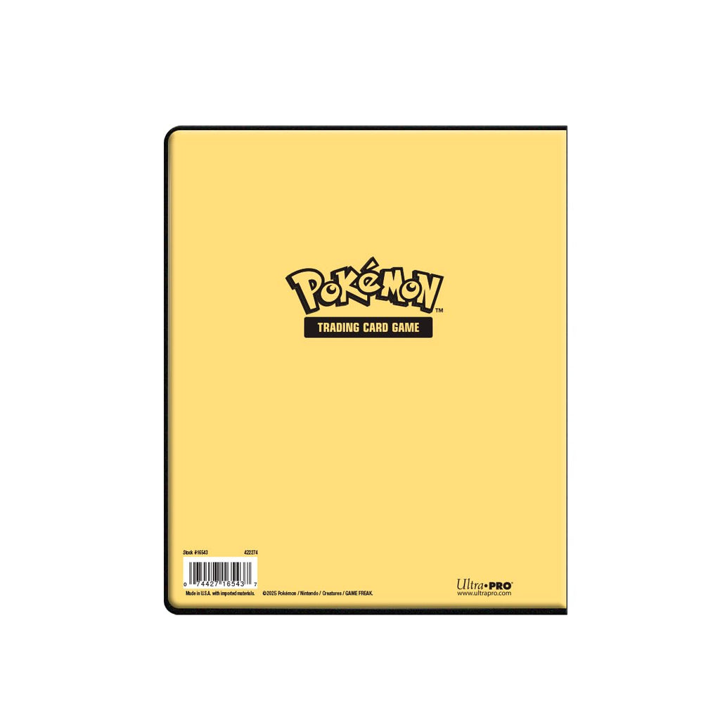 Ultra Pro | Pokemon: Pikachu 4-Pocket Portfolio | Trading Card Game Accessory