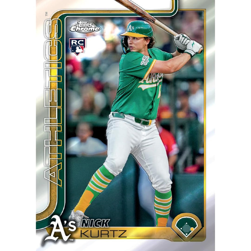 2025 Topps Chrome Baseball Update Hobby Box Factory Sealed 1 Autograph Card Per Box