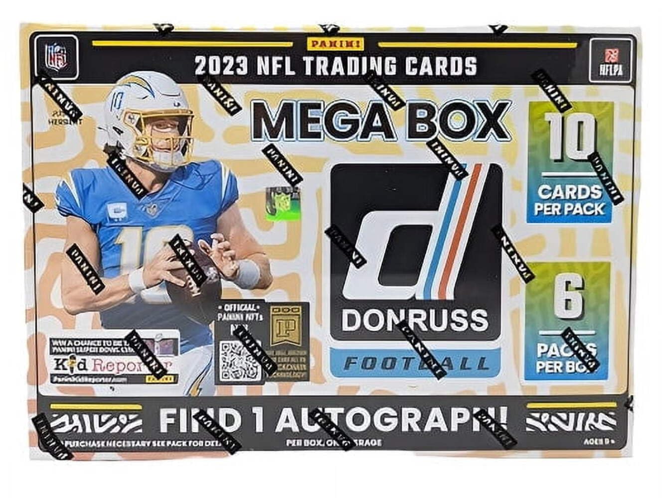 2023 Panini Donruss Football Mega Box - 1 Autograph On Average (60 Cards Total)