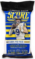 (1) 2022 Score Football 60 Card Hanger Pack Factory Sealed Look for Exclusive Hanger Pack numbered Parallels