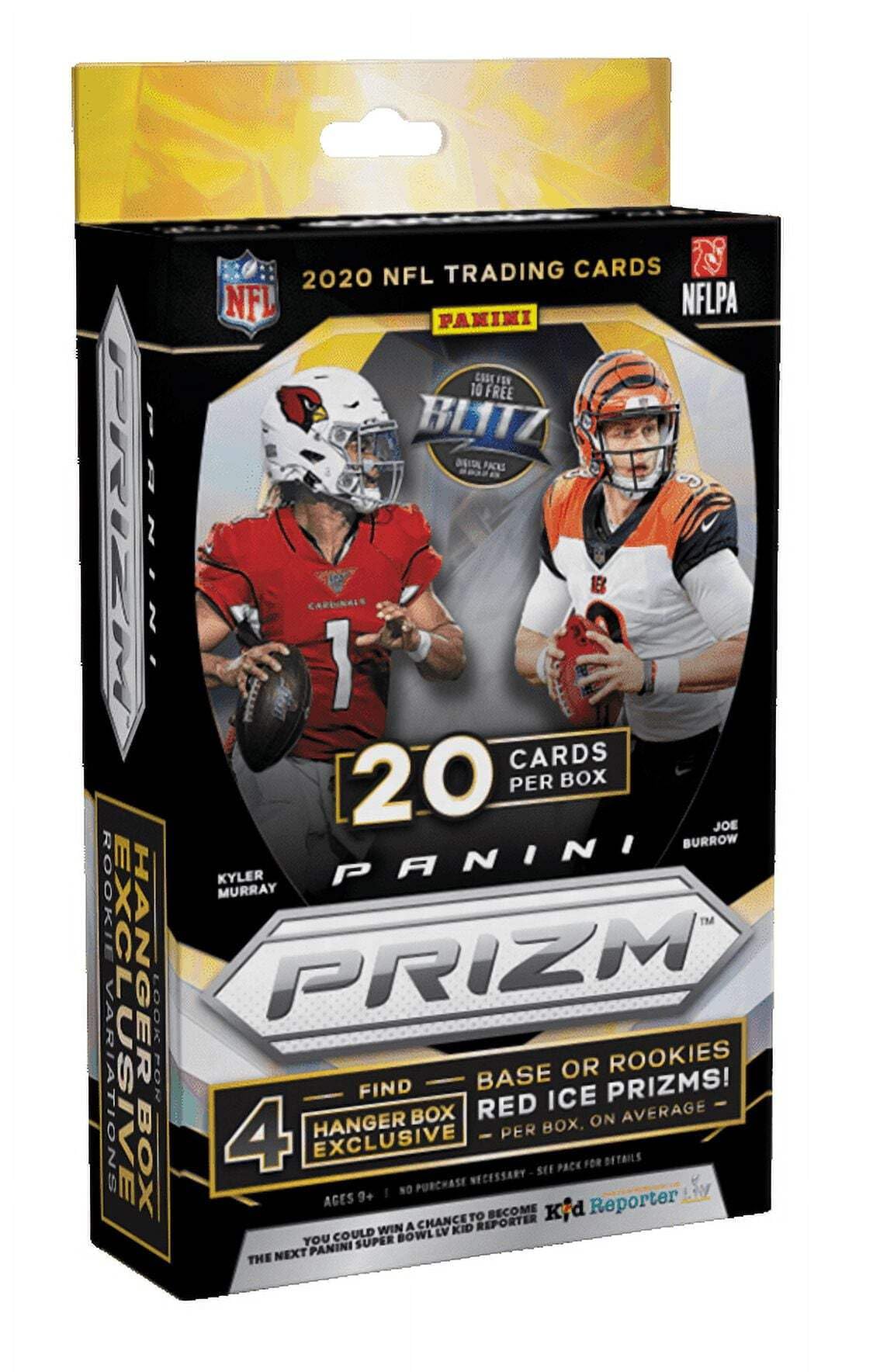 2020 Panini Prizm Football HANGER box (20 cards/box)