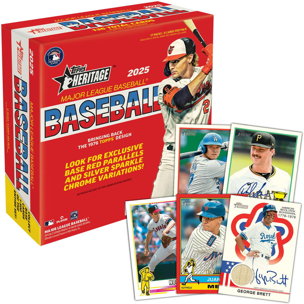 2025 Topps MLB Heritage Baseball - Mega Box