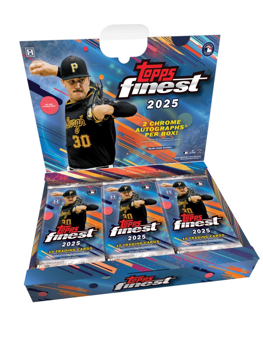 2025 Topps Finest Baseball Hobby Box - HOFBC