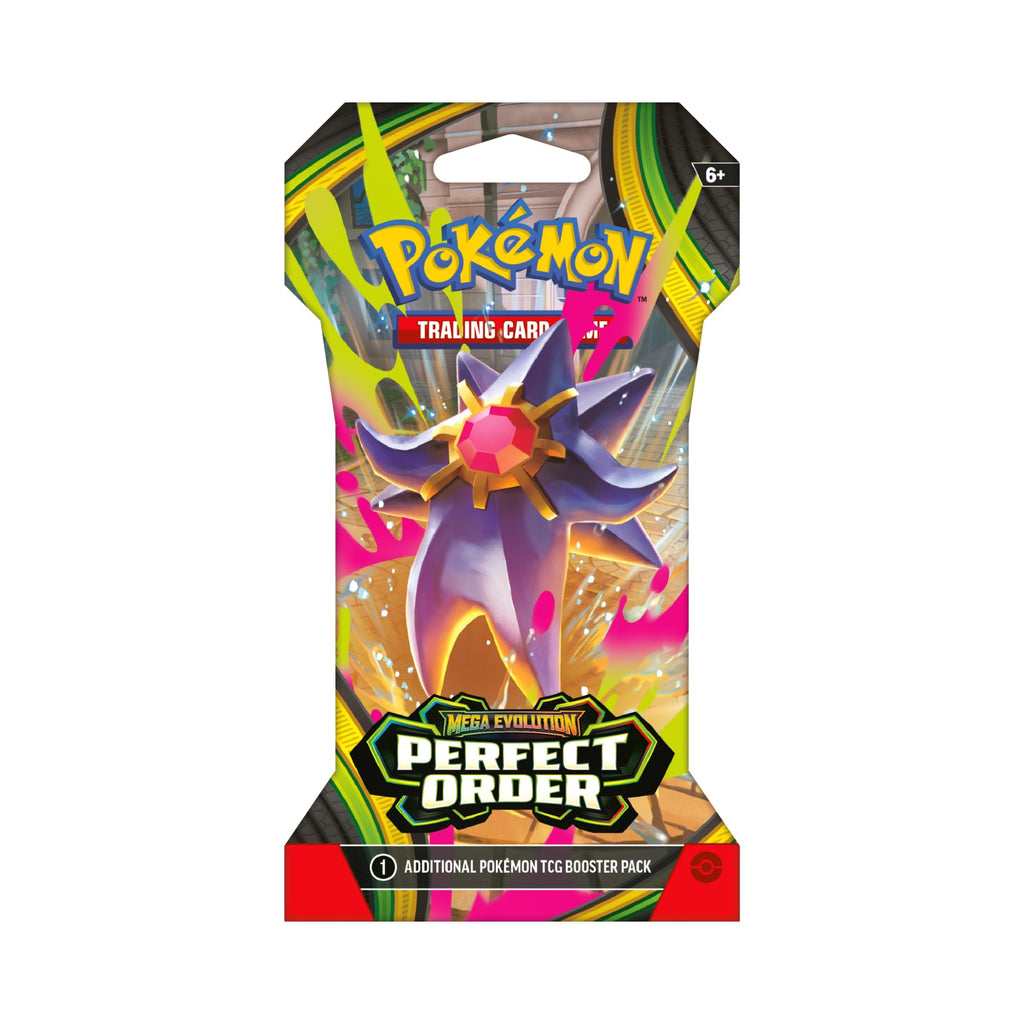 Pokemon TCG: Mega Evolutions - Perfect Order Sleeved Booster Pack - 10 Cards