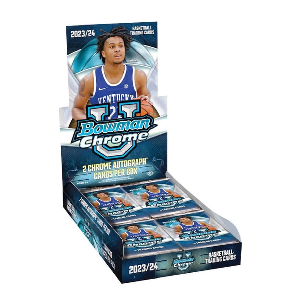Topps 2023/24 Bowman University Chrome Basketball Hobby Box