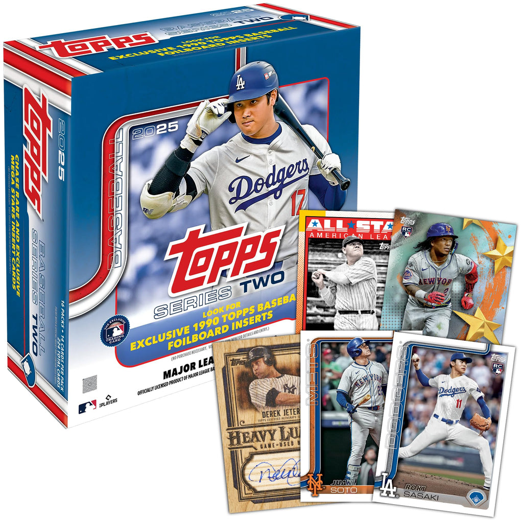 2025 Topps MLB Baseball Series 2 - Factory Sealed - Mega Box