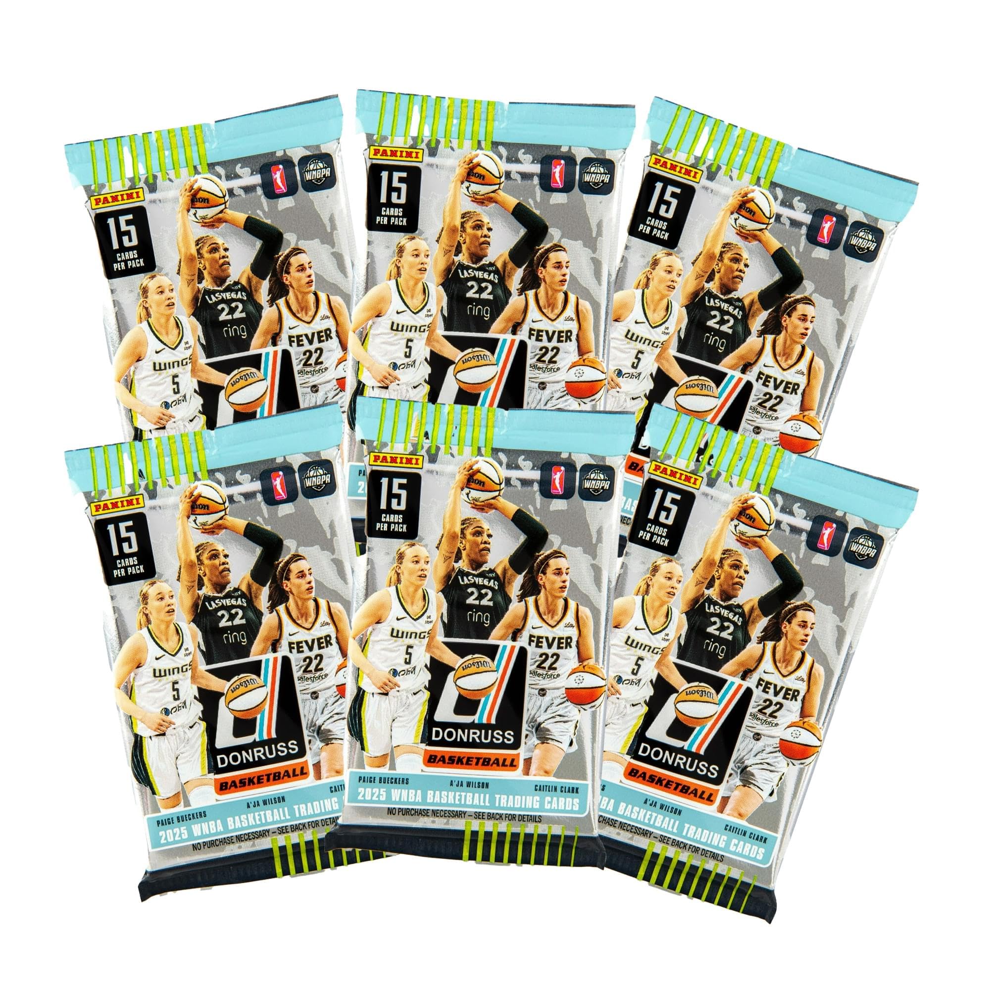 2024–25 Panini Donruss WNBA Basketball Blaster Box – Official Trading Cards – Includes Rookie Cards, Inserts & Parallels – Sealed Retail Box