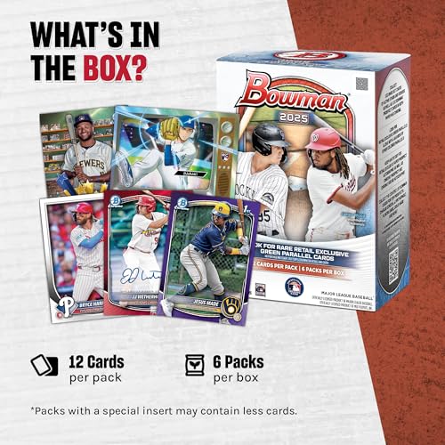 2025 Bowman Baseball - Factory Sealed - Value Box