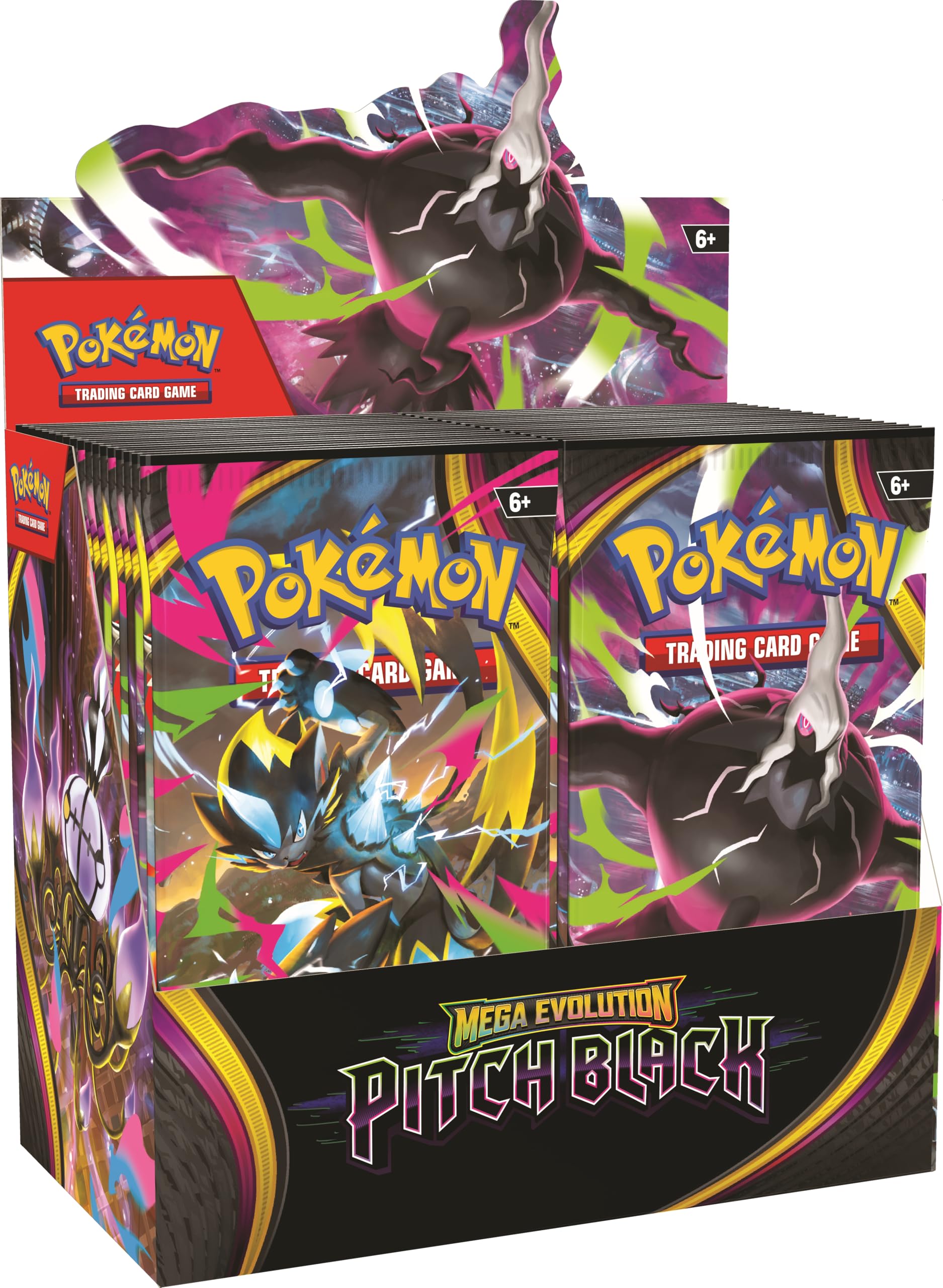 Pokémon TCG: Mega Evolution—Pitch Black Booster Display Box