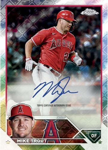 2023 Topps Chrome Logofractor Mega Box - Baseball Complete Sets