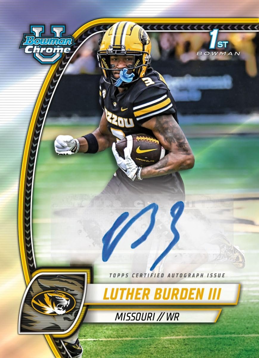 Chrome University Football Hobby Box by Topps