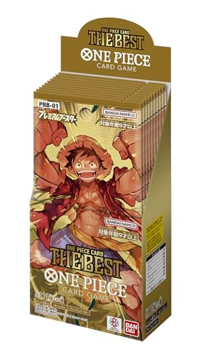 Bandai One Piece Card Game Premium Booster One Piece Card The Best [PRB-01] (Box) Pack of 10
